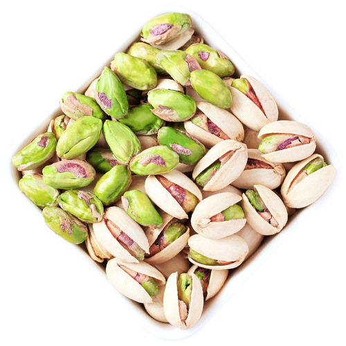 Salt Baked Pistachios Original Color Nuts 500g Open Hand Peeled Nuts New Year Gift Snack Pistachios
