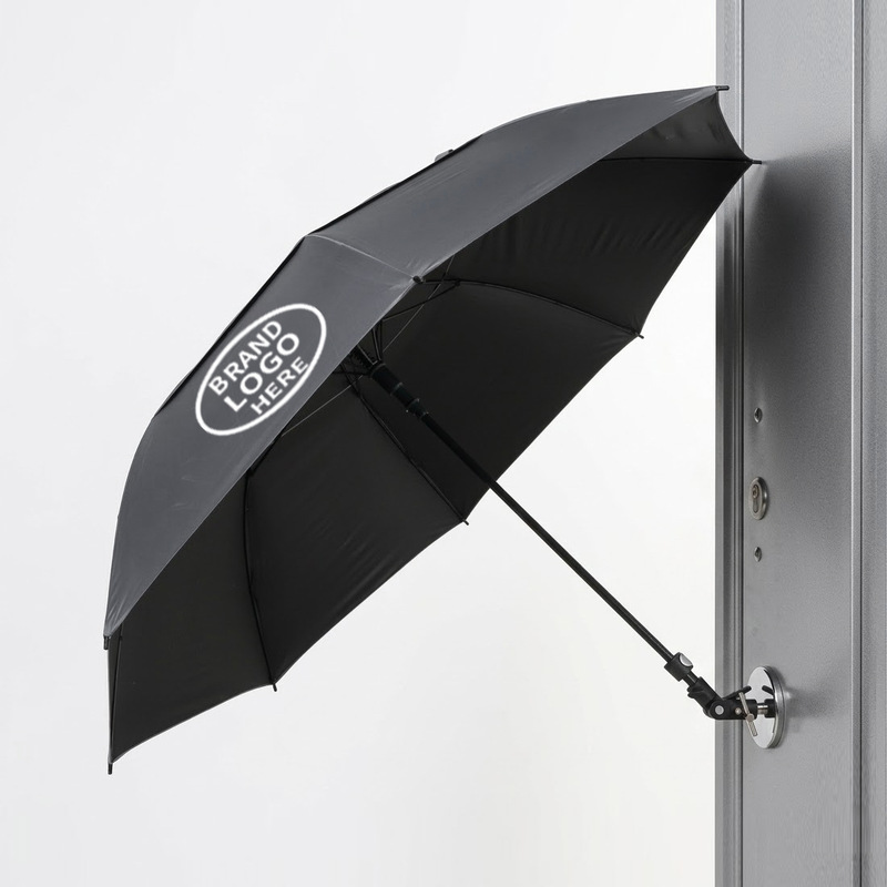 60inch Magnetic Umbrella with Strong 600lb Magnetic Base for Outdoor Work, Hvac Repair Magnetic Umbrella