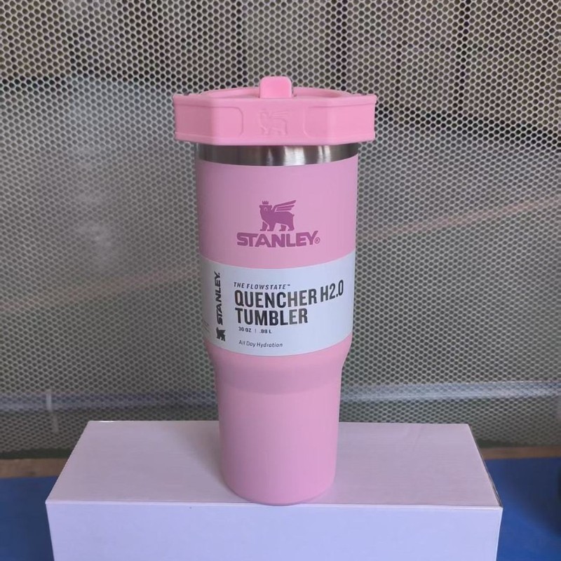 Amazon ebay 30oz スタンレー STANLEY ポータブルカップ カーカップ ステンレスハンドル蓋 ストローカップ|undefined