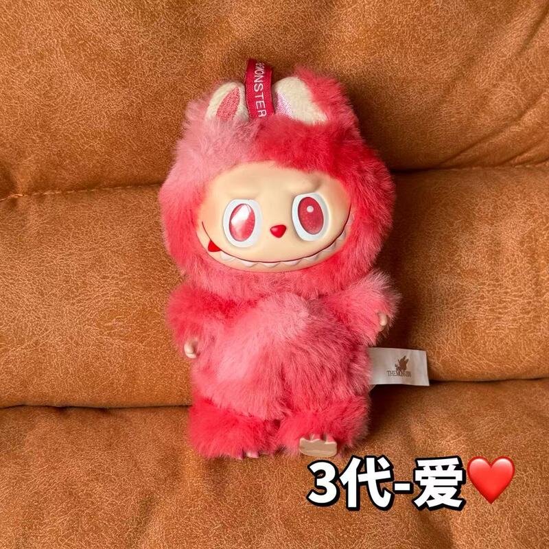labubu拉布布心动马卡龙盲盒坐坐公仔毛绒真版派对搪胶潮玩批发|undefined