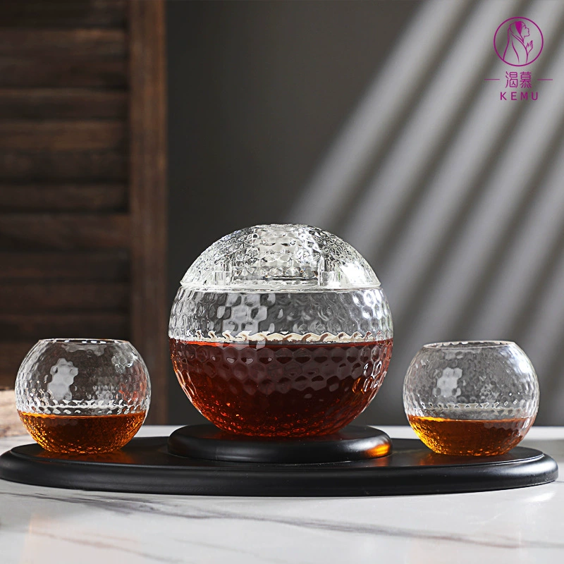 Гольф стекло трезвитель высокого боросиликатного стекла творческие поделки простой трезвый молоток винная бутылка группа