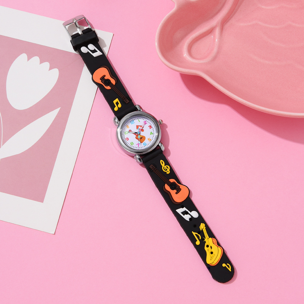 Cute Heart Shape Buckle Quartz Kids Watches display picture 1