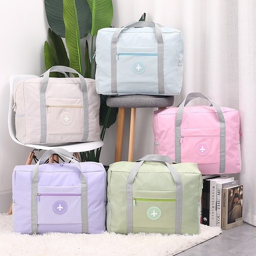 Travel moving business trip storage bag large capacity suitcase hand-held portable foldable water-resistant luggage storage bag
