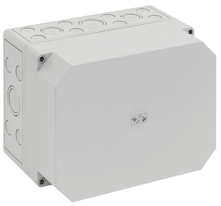 Spelsberg高防护等级接线盒， 带敲落孔外部尺寸：254*180*165MM