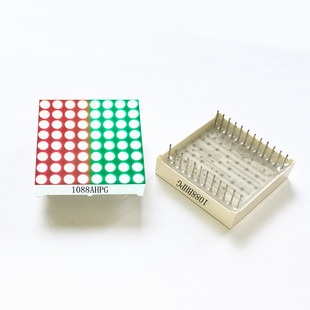 # 3mm 8*8 red emerald green two-color dot matrix module KYX-1088AHPG 1088BHPG Red pure green two colors