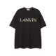 European and American Cross-border Gallery Dept. Joint LF Classic Embroidery Printing Splash Ink Couple Short-sleeved T-shirt Trendy
