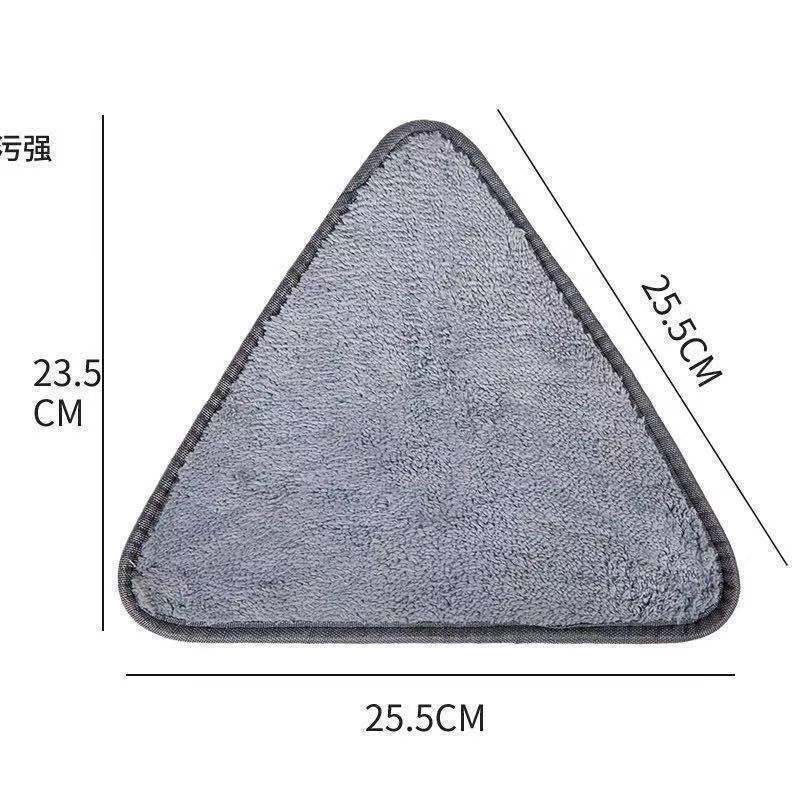 Triangle Mop Household Large Lazy Imitation Hand-wringing 360-degree Rotating Hand-free Mop Wall Wipe Glass Artifact