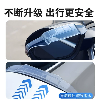 Reflector Rain Cover Widened: Rain shield