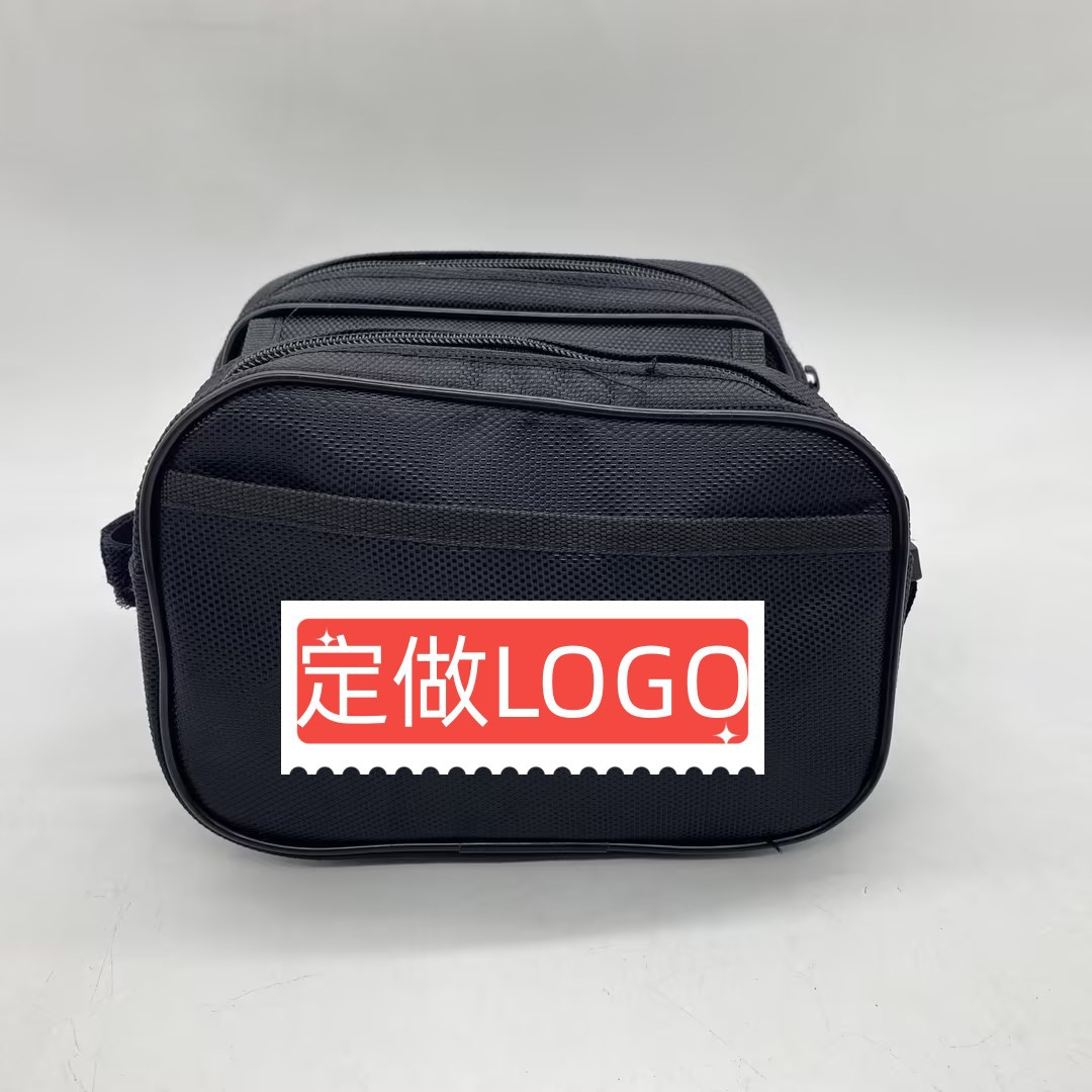 168 bolso con cremallera negro