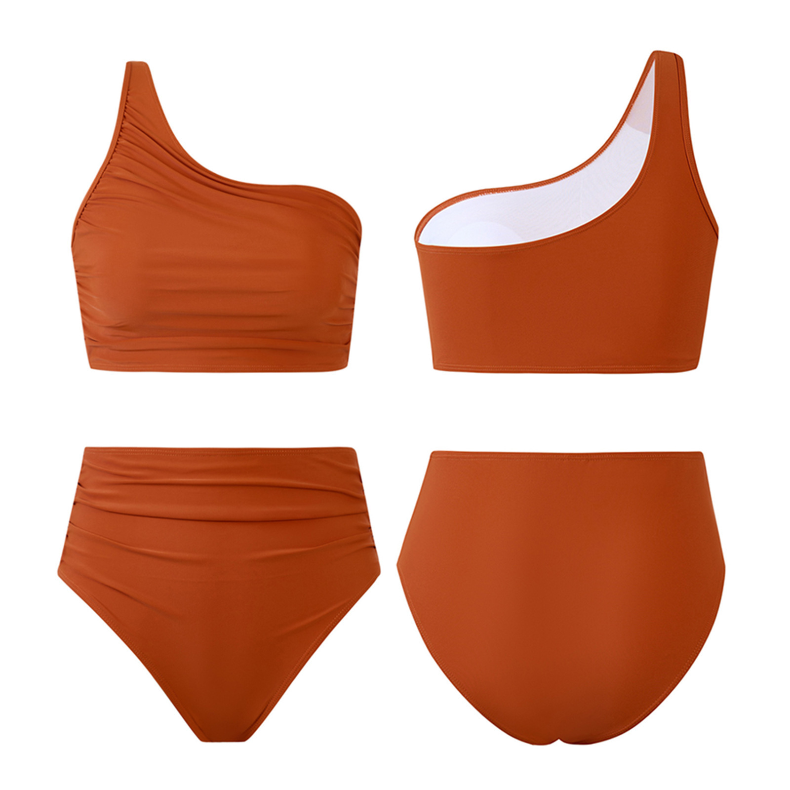 2025 Europa y los Estados Unidos SHEIN nuevo traje de baño de tres piezas de mujer bikini traje de baño de moda set explosivo en stock