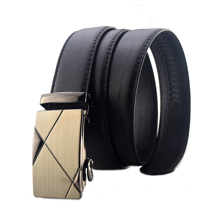 厂家批发男士皮带休闲自动腰带中青年裤带现货地摊赠品小礼品代发