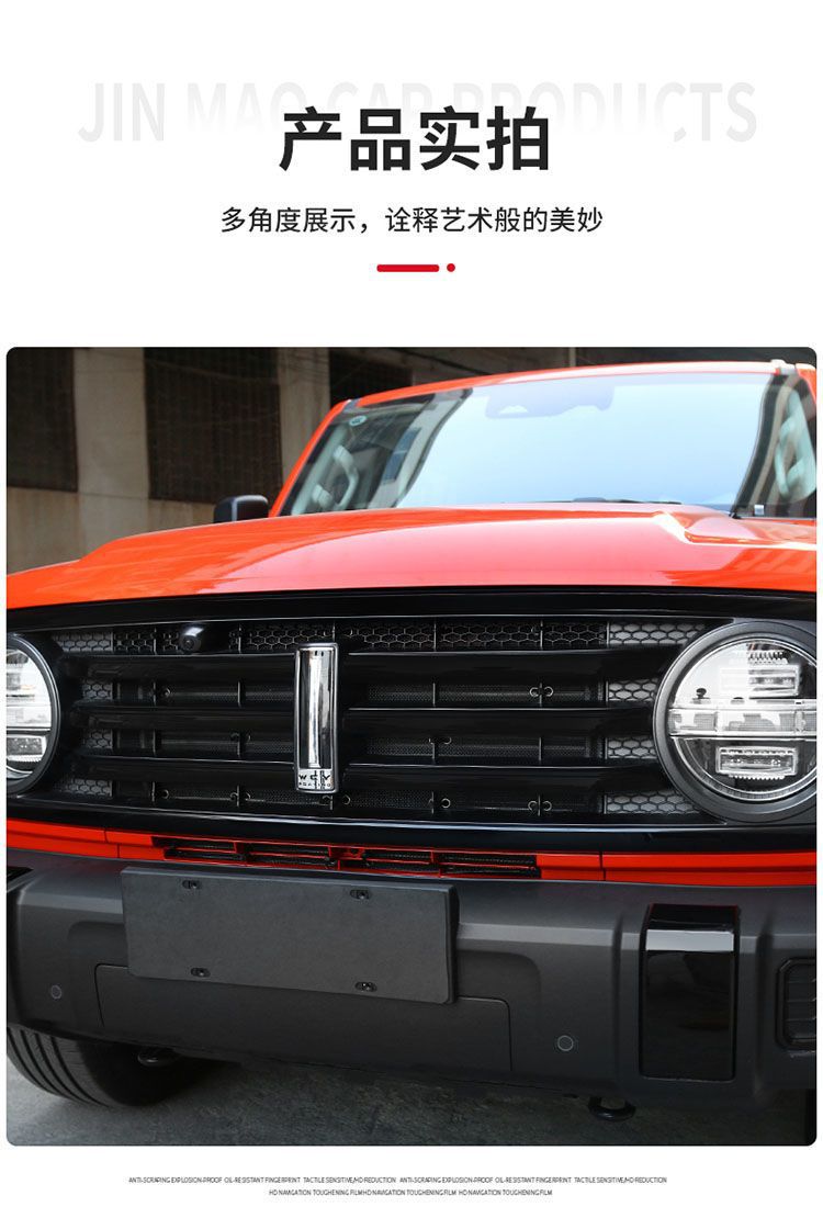 Applicable to 21-23 Great Wall tank 300 insect net anti-cotton wool car tank cover Diamond net sundries accessories
