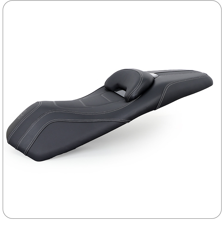 Longxin Wuji SR250GT modified cushion assembly breathable and comfortable lumbar cushion leather backrest non-destructive installation