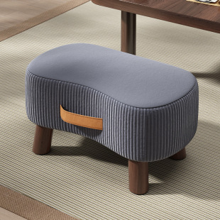 Small Stool, Simple Shoe-Changing Stool, Living Room Sofa Footstool, Coffee Table, Small Low Stool, Soft-Packed Small Chair, Household Small Bench