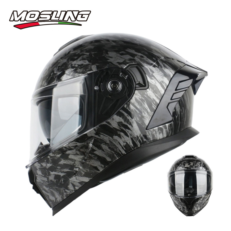 Fábrica de origen [DOT] Casco de motocicleta Jarrie Motor Co-Family Race Locomotora Casco completo cuatro temporadas para parejas generales