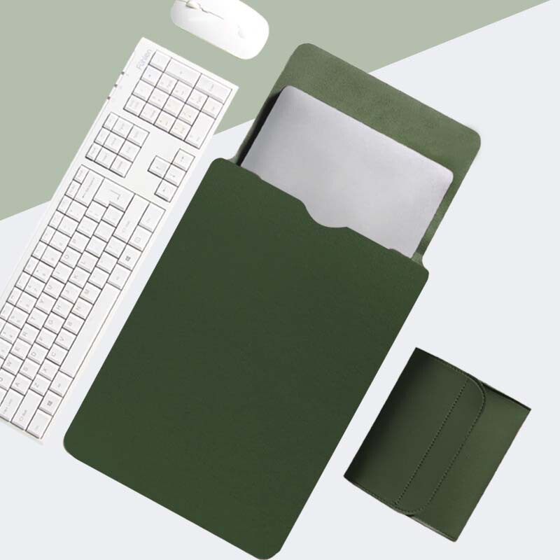 [Thick Leather] Suitable for Apple MacBook Air 14-Inch Liner Bag Huawei Computer Bag Anti-Fall