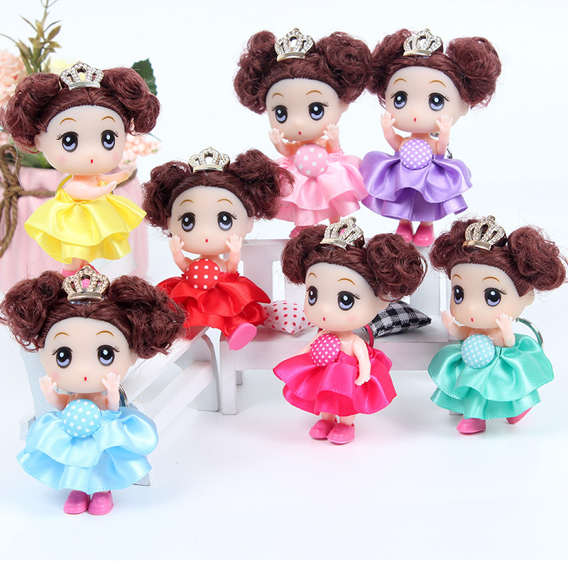 Shake Tone Same Mini Small Constant Trendy Confused Barbie Doll Bag Pendant Creative Enrollment Doll Gift Ornaments
