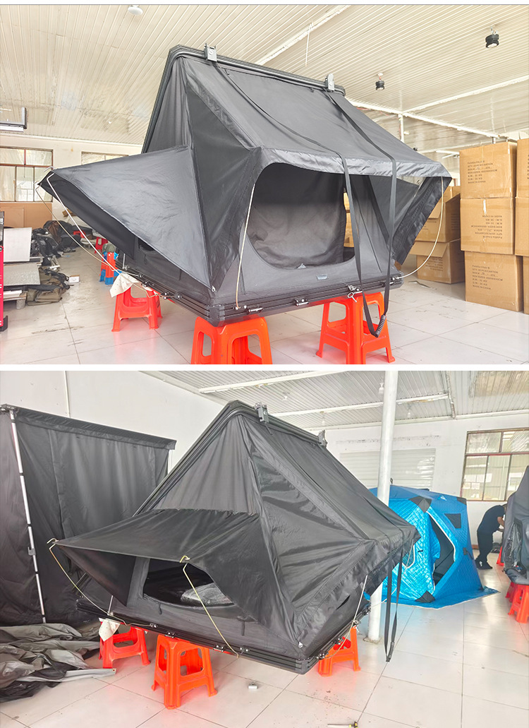 Factory direct sales, discounted rooftop tents, automatic aluminum alloy triangular tents, camping SUV car-specific tents, special clearance sale