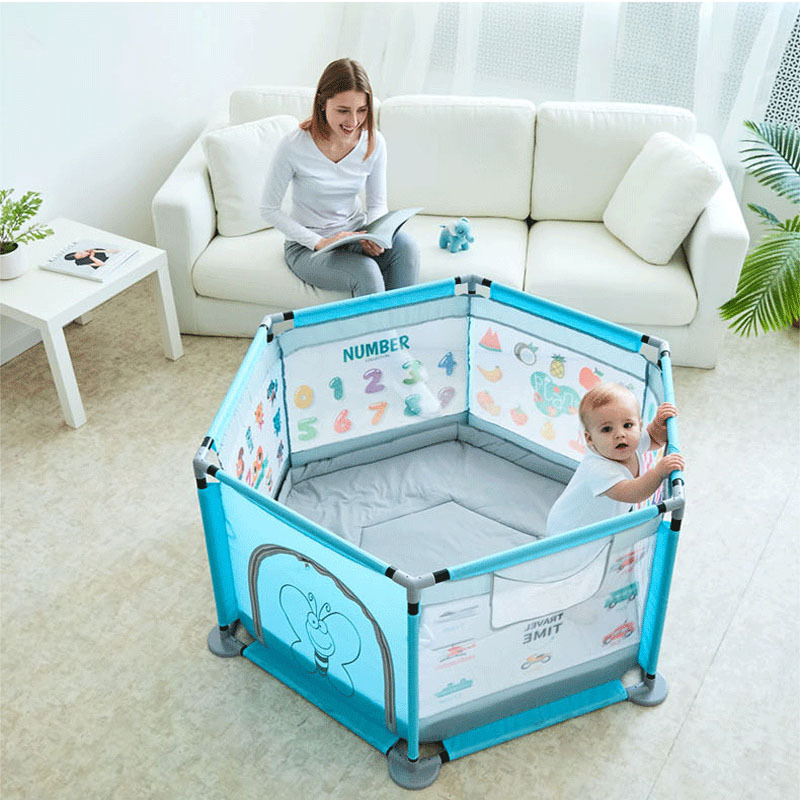 Children's travel playpen for home use