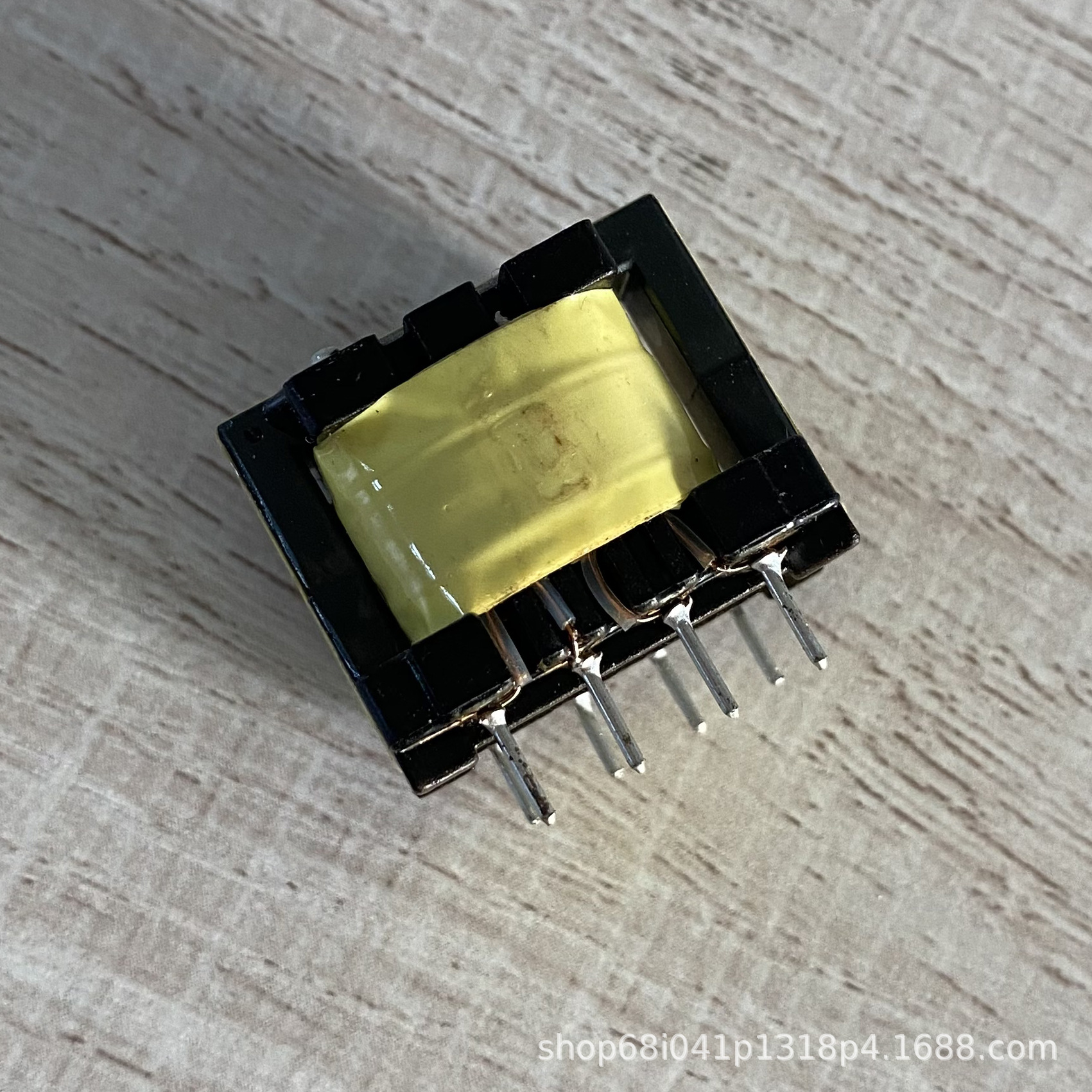 E型变压器高频PCB板插针4+4针立式EE25电压转化变压器