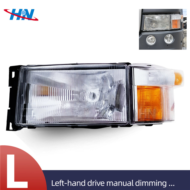 Montaje de faro con lámpara de ángulo para Scania P / G Truck Headlight Accessories 1732509 / 1446587