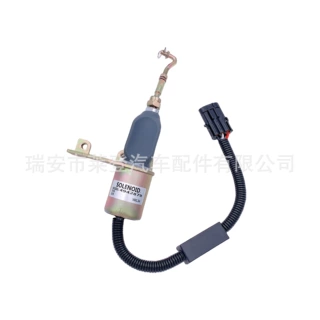 12V熄火电磁阀3967168用于 康明斯 金龙 东风 双桥