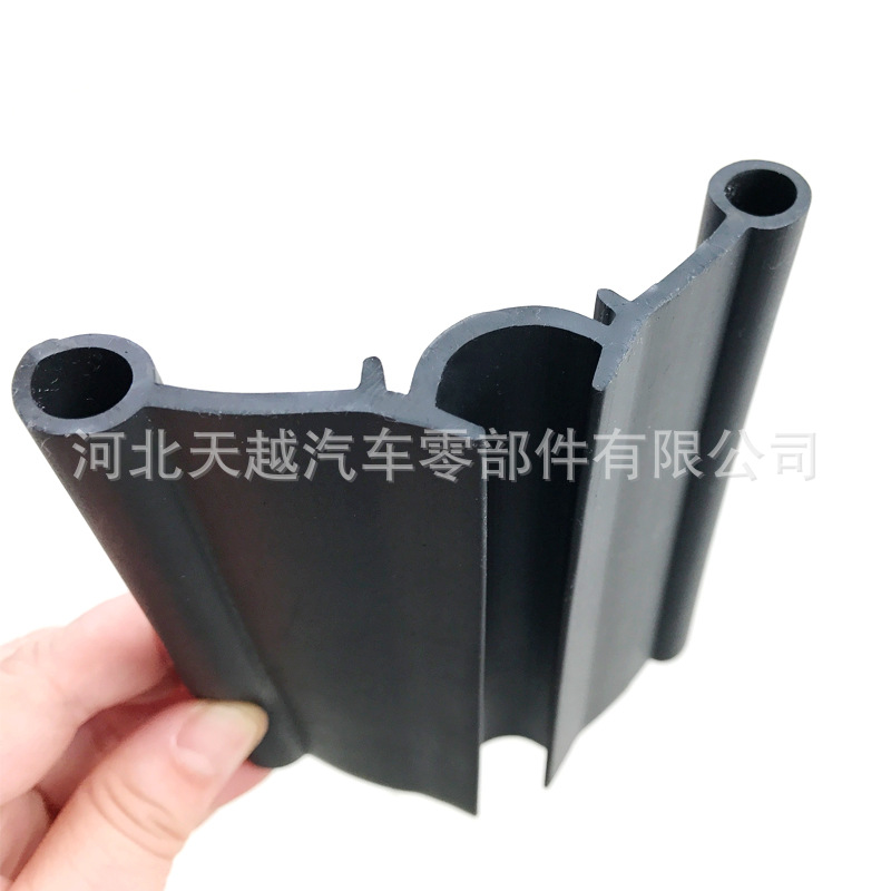 弹性体粮库门U型平开门密封条W型扫地门密封条48*40