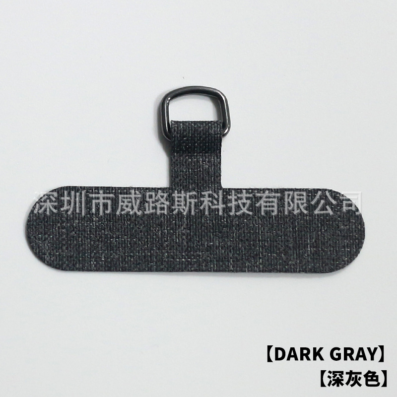 Nuevo teléfono móvil cordón tarjeta cuello colgante tela curada anti-pérdida clip de mensajero de nailon tela Oxford poliéster junta cadena