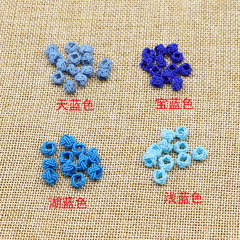 手繩配飾手鍊配件6mm線圈菠蘿結 diy菠蘿結 網扣配件四股扭扣