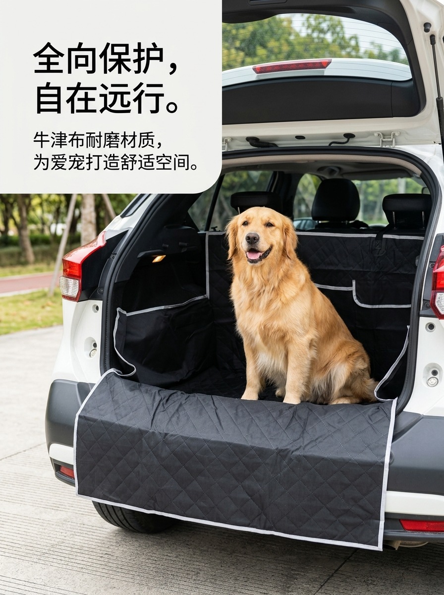 Cross-Border Direct Supply of Car Pet Mats for the Trunk, Portable Storage, Moisture-Proof, Cold-Proof, Dust-Proof, and Dirt-Proof Pet Mats