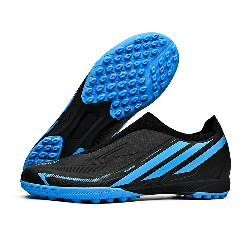 Zapatillas de Fútbol Sin Cordones F50 Suela de TPU y Tejido Amortiguación para Césped Natural y Artificial