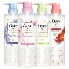 多芬植萃無硅油洗髮水櫻花/藍風鈴470ml洗頭膏護髮素多香型可選