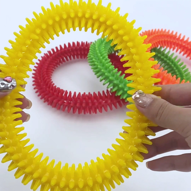 Anillo táctil de entrenamiento sensorial para niños estimulación de la mano torsión anillo táctil juguete aparato sensorial doméstico