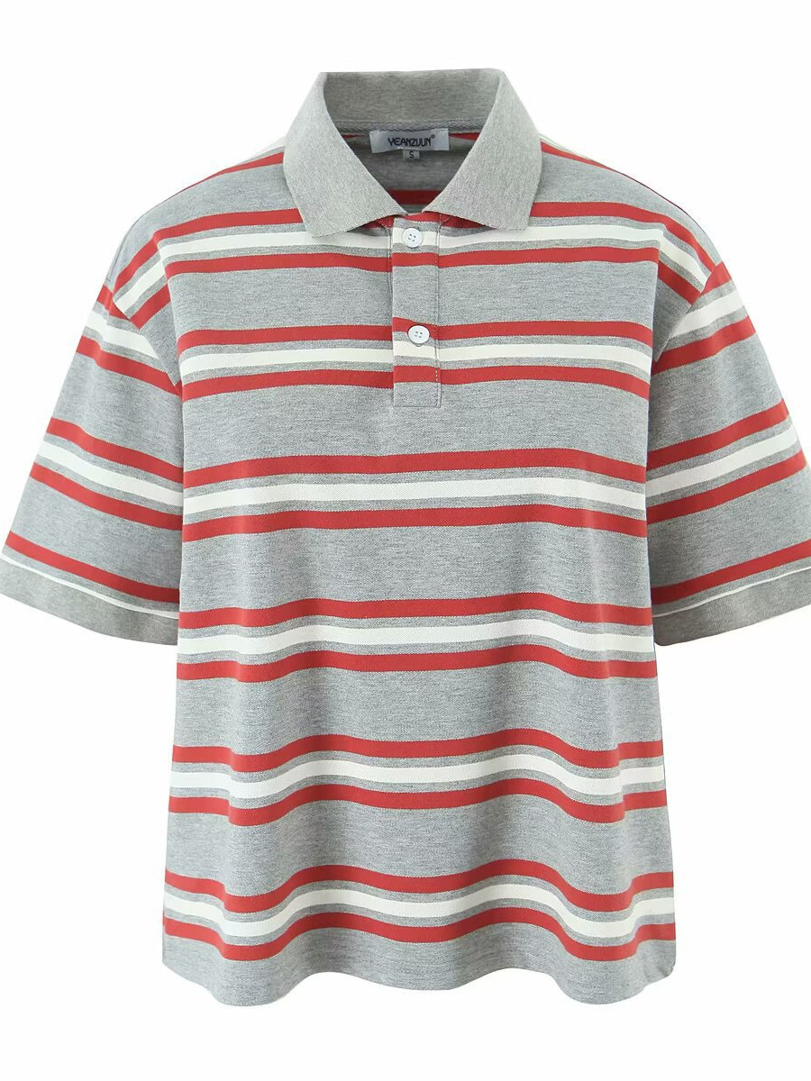 spring comfortable retro short sleeve T-shirt