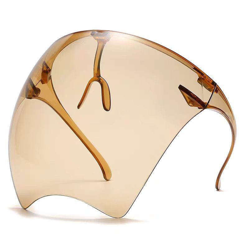 Nuevas máscaras espaciales protectoras faciales anti-splash anti-nebble gafas de aislamiento de alta definición anti-humo de petróleo protectoras de seguridad anti-epidemia