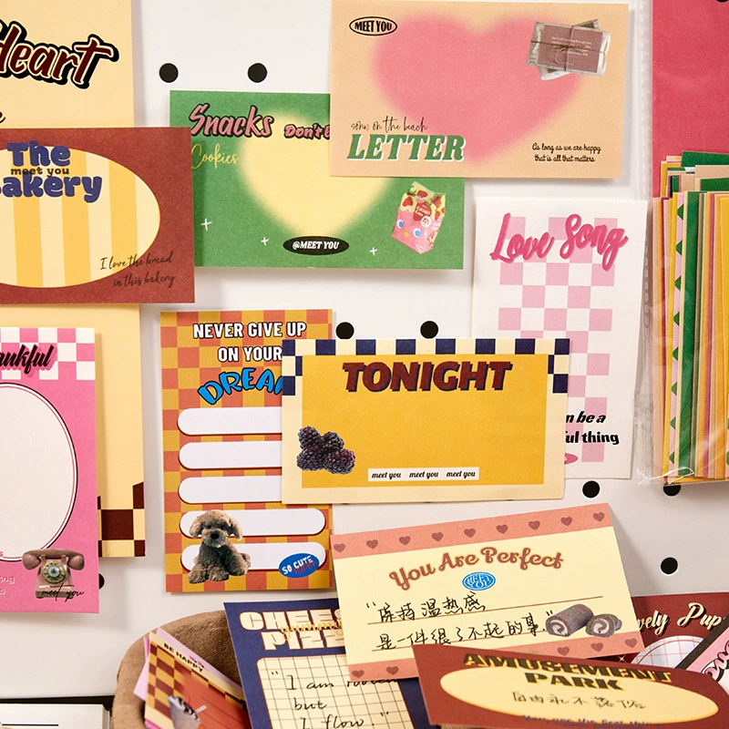 See Eslite Hearts Wilderness Series-Shuangxiang Paper Signing Paper Creative Korean Handbook Decoration 4 моделей