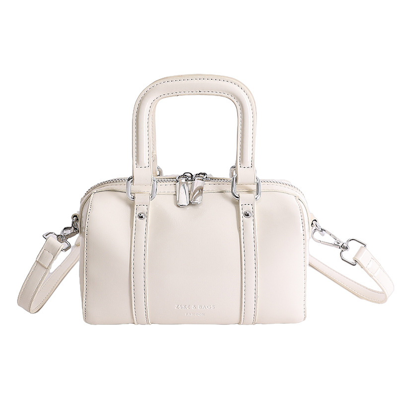 Bolsa de almohada de nicho de textura femenina 2026 nuevo tipo de mochila portátil de moda coreana simple bolso de viaje diario image 11