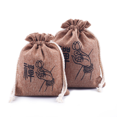 Wholesale bead bags, cultural toys, cloth bags, jewelry bags, prayer beads, drawstring pockets, small cloth bags for gift storage