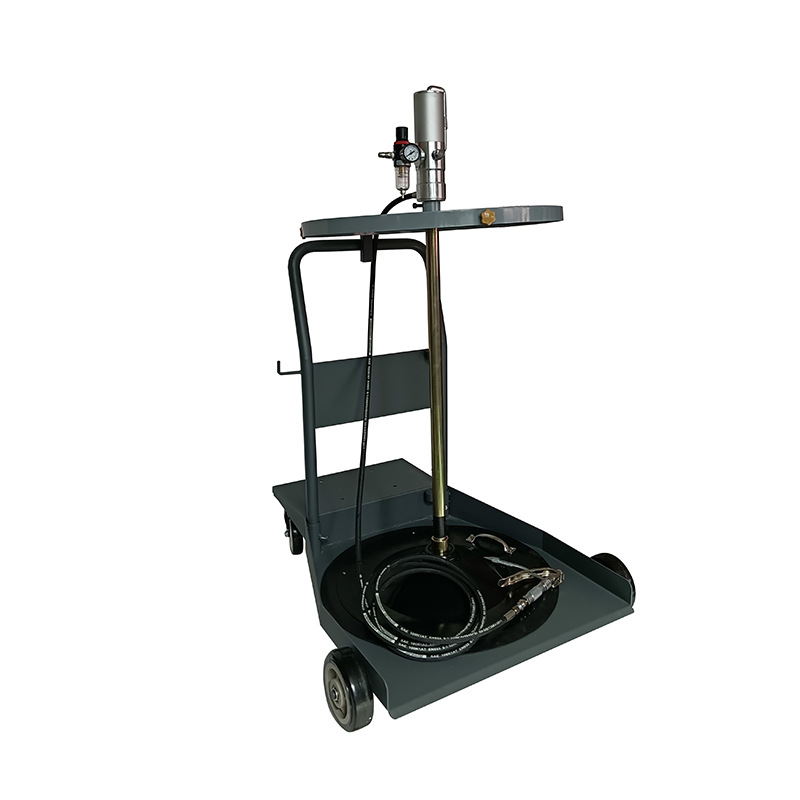 64070气动黄油加注机 高压润滑脂抽油机 巨川气动黄油枪200L厂家