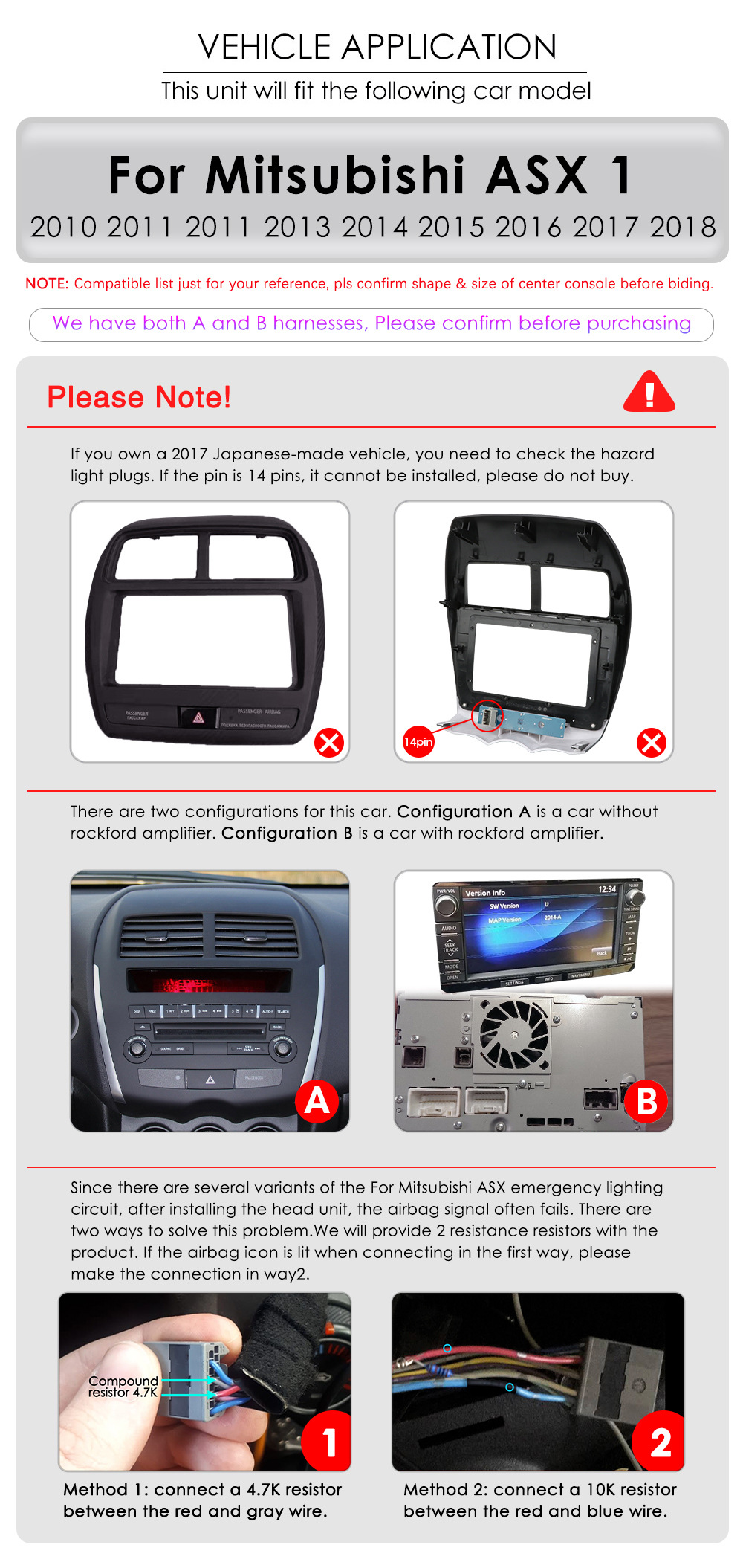 10inch Suitable for Mitsubishi Jinxuan Android Large Screen Car Mp5 Player Gps Navigation Reversing Image All-In-One Machine