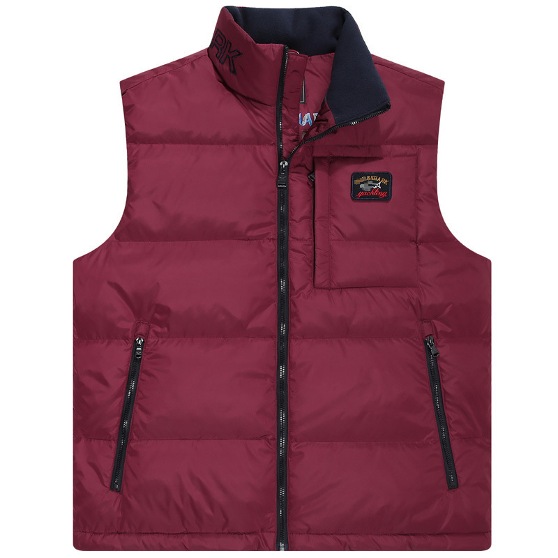 [PA standard] Kendi shark down vest autumn and winter sports coat men's waistcoat large size men's vest 8830
