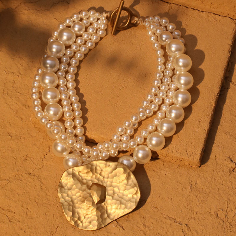Bracciale statement con fiori in smalto oversize da donna boho vintage_voghion.com