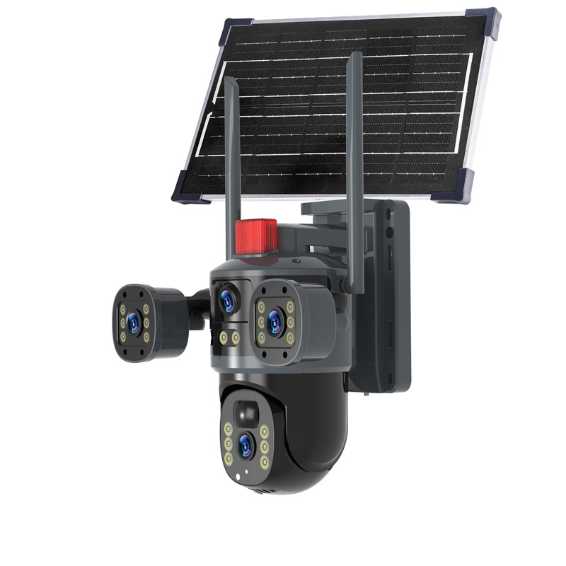 El monitor doméstico de alta definición puede tener visión nocturna, cámara de vigilancia solar, teléfono móvil de 360 grados al aire libre, intercomunicador remoto