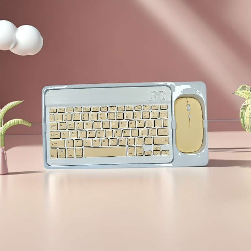 Wireless Bluetooth Keyboard and Mouse Set Ios Android Hongmeng Mobile Phone Tablet Notebook Universal Typing Keyboard