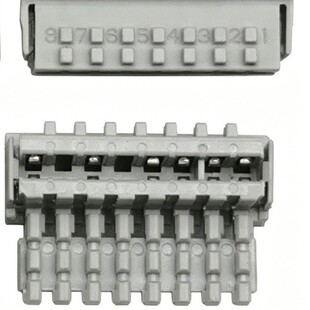 TE/̩��ԭ�b�������B����4-284866-8�g��2.5mm8λ����IDCĸ�˲���