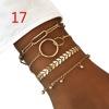 Brand fashionable beaded bracelet with tassels, set