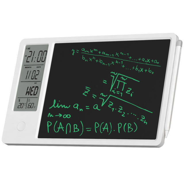 Logotipo imprimible LCD tablero de escritura calendario escritorio electrónico nota empresa graduación regalo