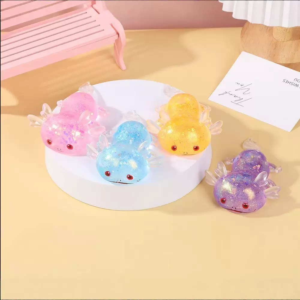 卡通捏捏乐小玩具仿真蝾螈减压神器儿童解压发泄玩具厂家批发