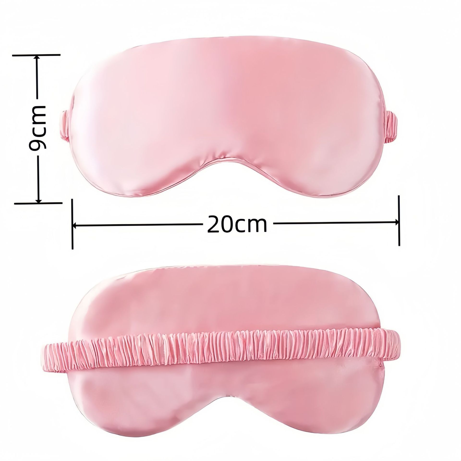 Comercio exterior transfronterizo seda seda imitación de ojos anillo de cabello combinación de almohada acepta la impresión digital suave piel