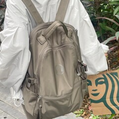 クロスボーダー ルル レディース リュックサック 22L 大容量 ナイロン 防水 パソコンバッグ スポーツ レジャー ビジネス バックパック